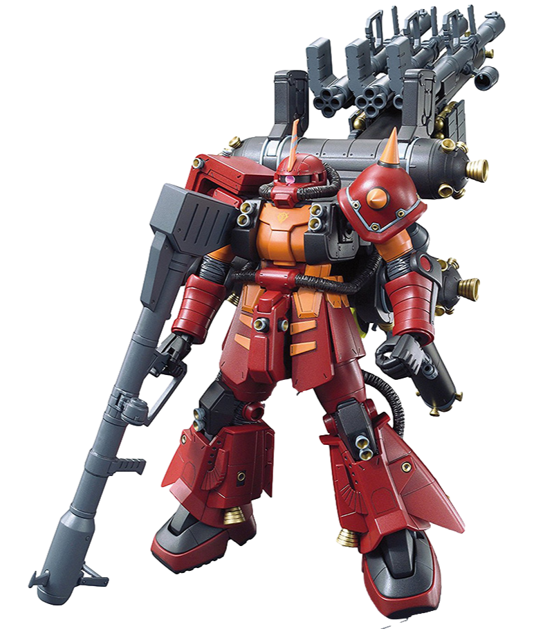 Bandai HGGT MS-06R High Mobility Type Zaku II Psycho Zaku (Gundam