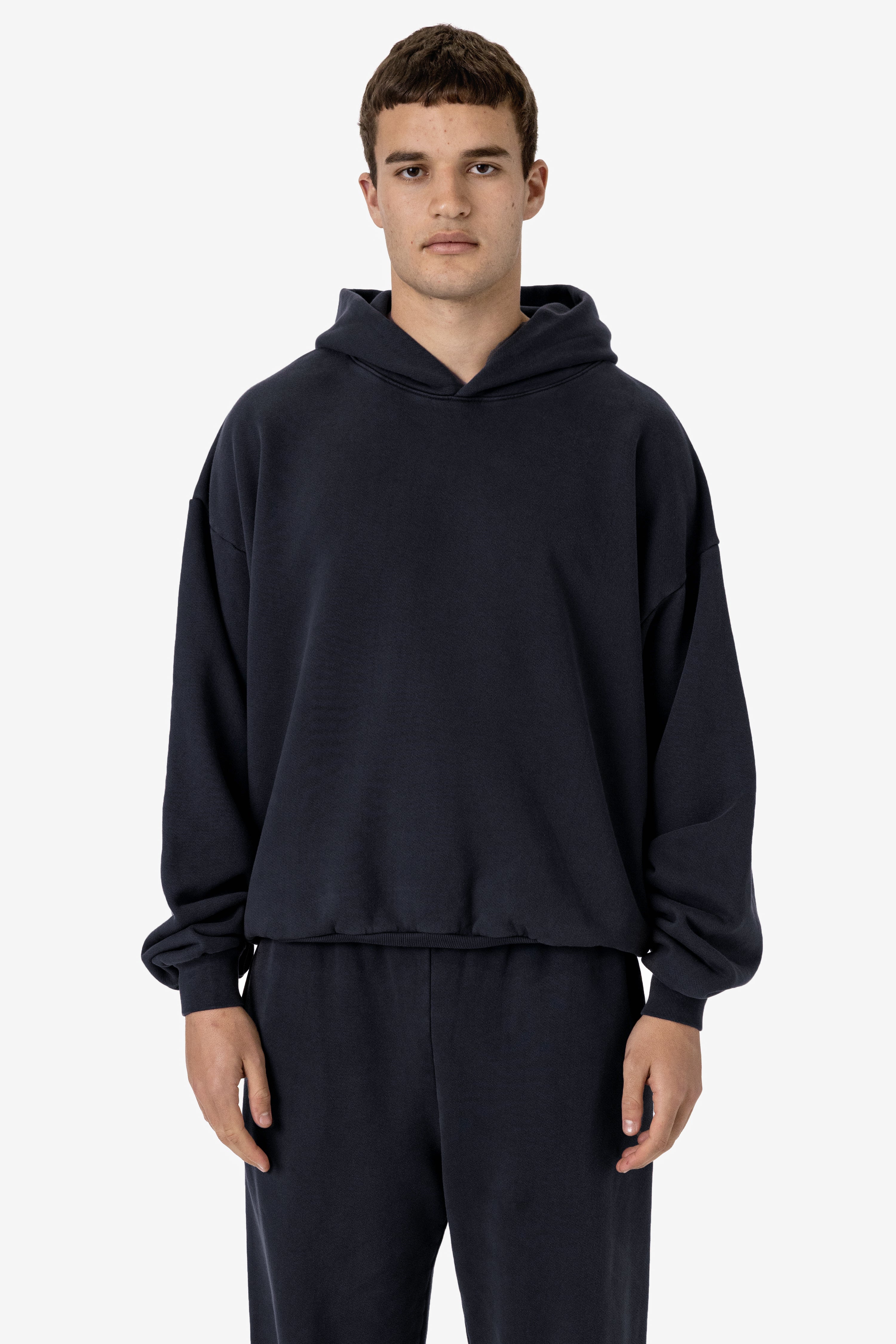 MWT09GD Unisex - Long Sleeve Garment Dye French Terry Pullover