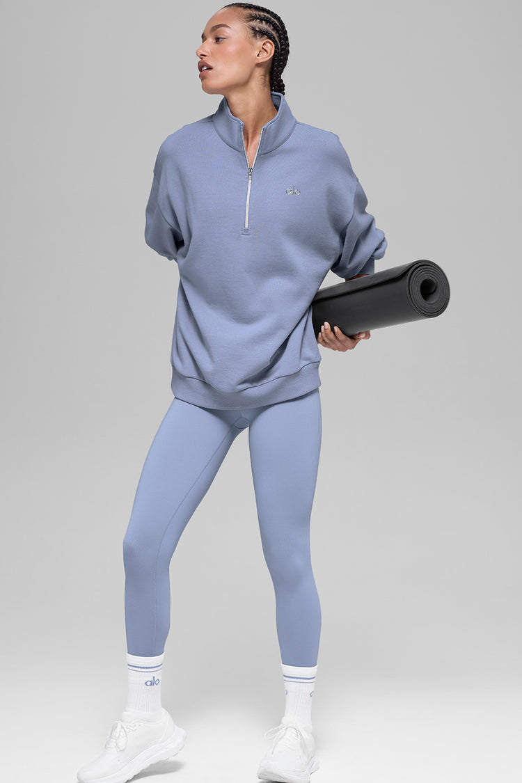 Accolade 1/4 Zip Pullover - Winter Frost | ALO