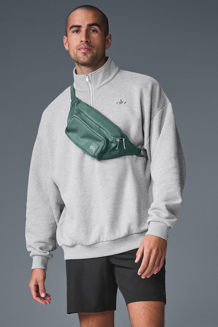 Accolade 1/4 Zip Pullover - Athletic Heather Grey | ALO