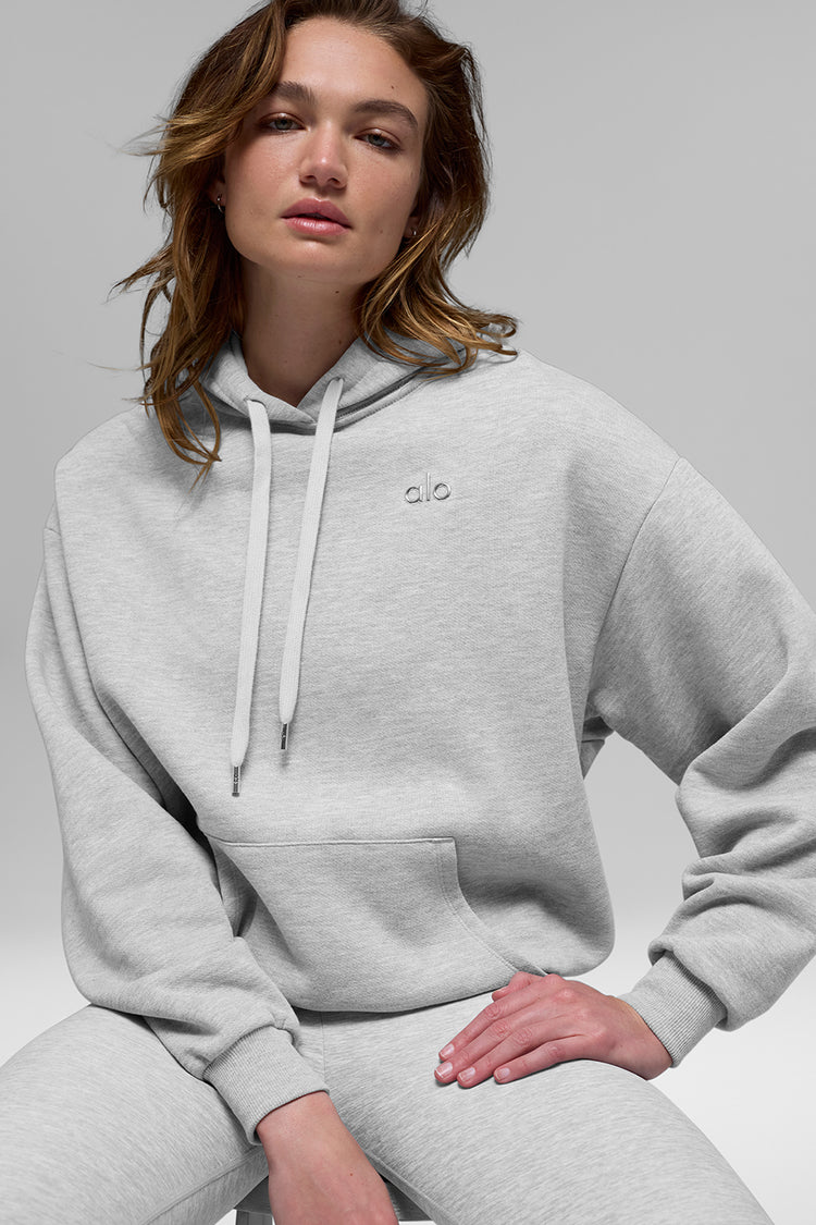 Accolade Hoodie - Athletic Heather Grey | ALO