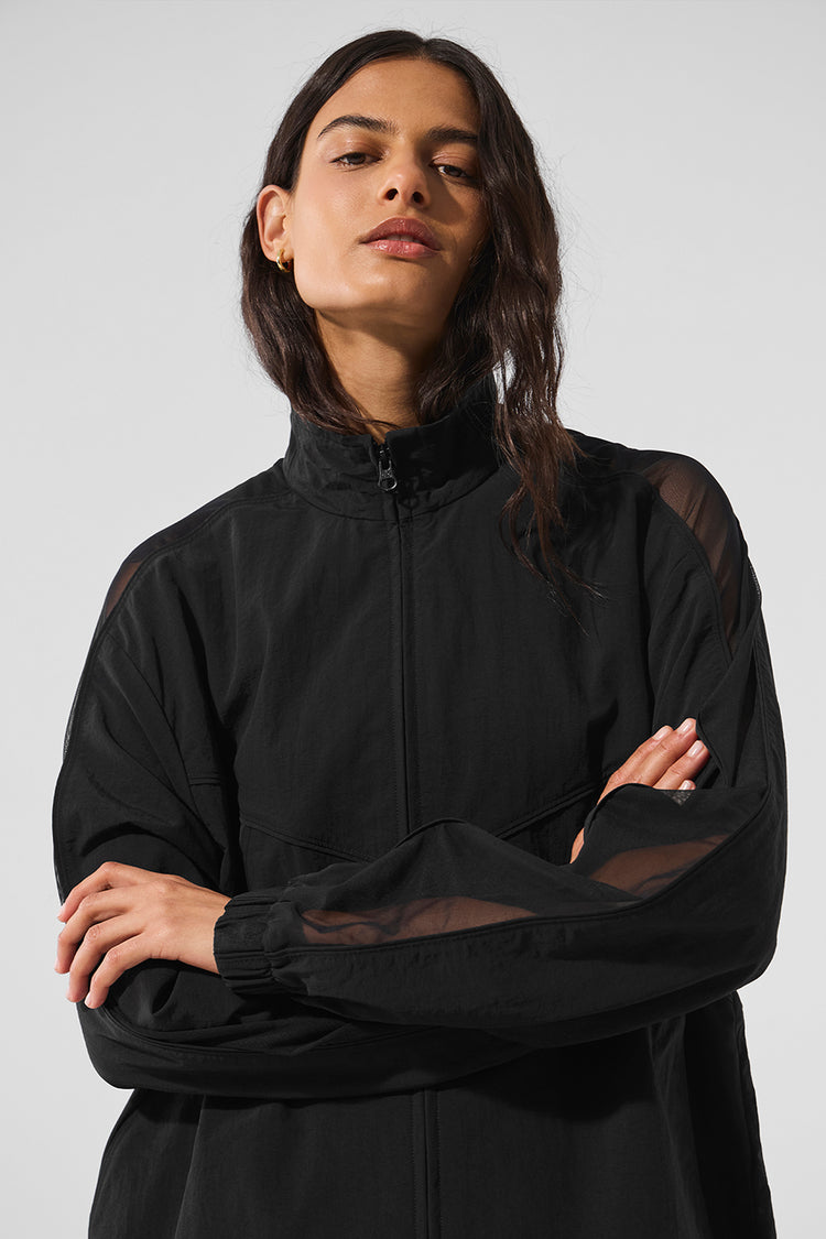 Origin Full-Zip Track Jacket - Black | ALO