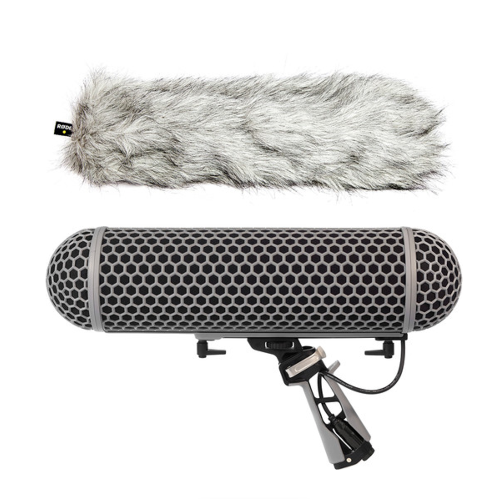 Rode Blimp Windshield and Rycote Shock Mount Suspension System for
