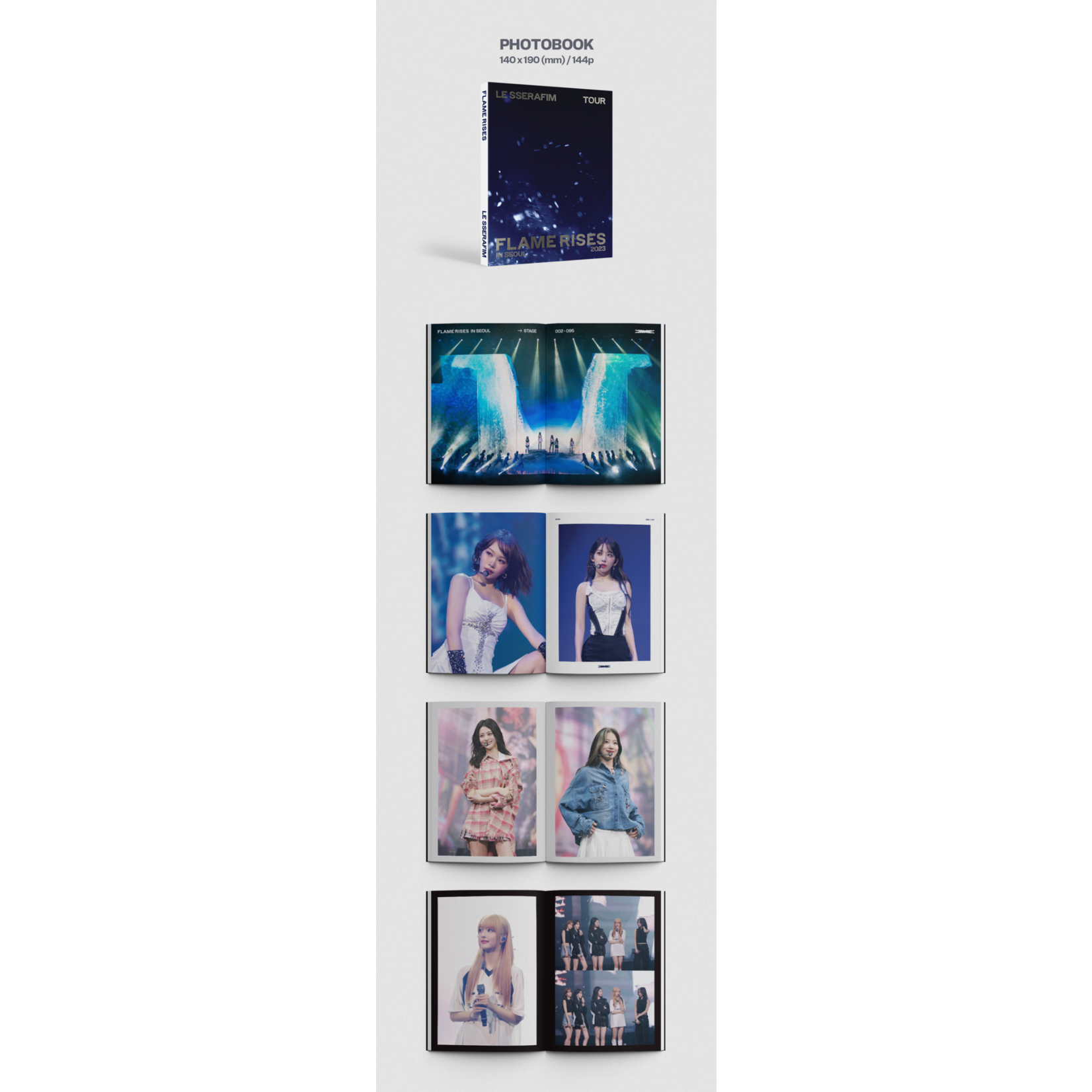 LE SSERAFIM - 2023 LE SSERAFIM TOUR [FLAME RISES' IN SEOUL] - K-Town