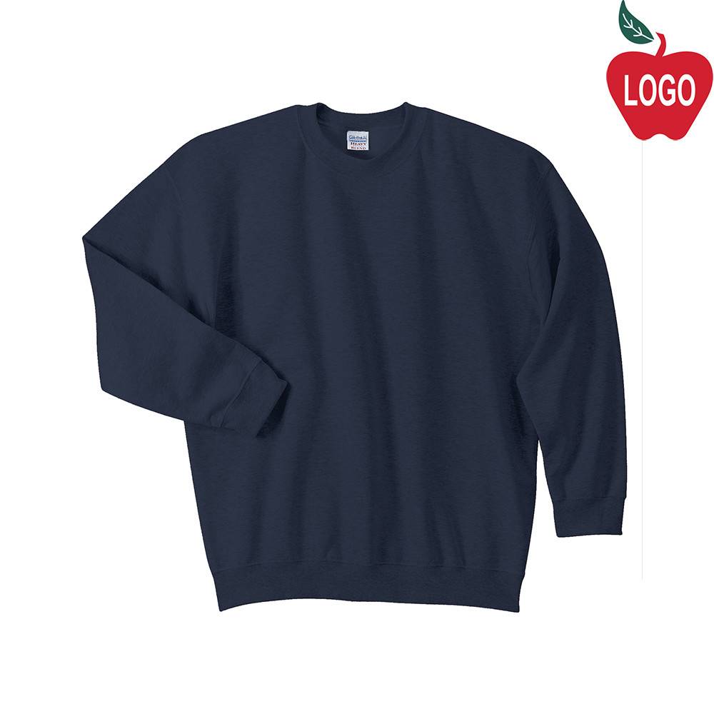 Navy Crew-neck Sweatshirt #18000 - Merry Mart Uniforms