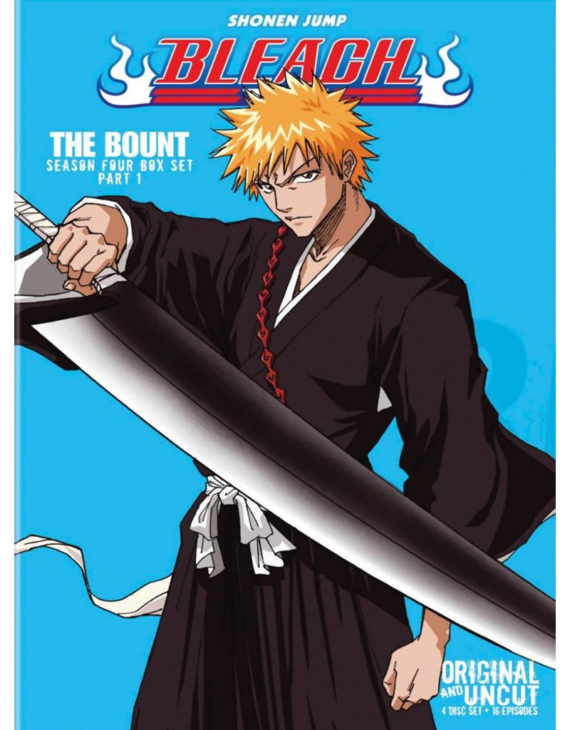 Viz Media Bleach Uncut Set 4 Part 1 (Eps 64-79) DVD* - Collectors