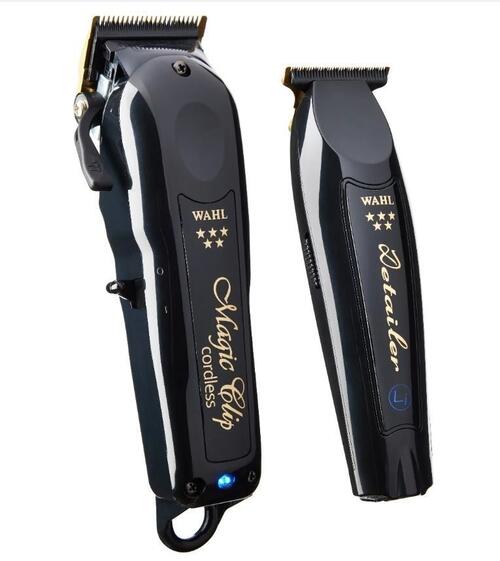 Comprar Barber Combo Wahl Cordless Magic Clip + Detailer Black