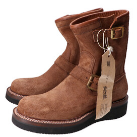 ローリングダブトリオのGIRAFFE スエードレザー エンジニアブーツを