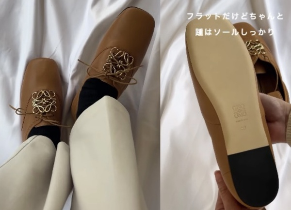 LOEWE(ロエベ)の“フラットシューズ”はまさに隠れた名品♡【スタハ編集