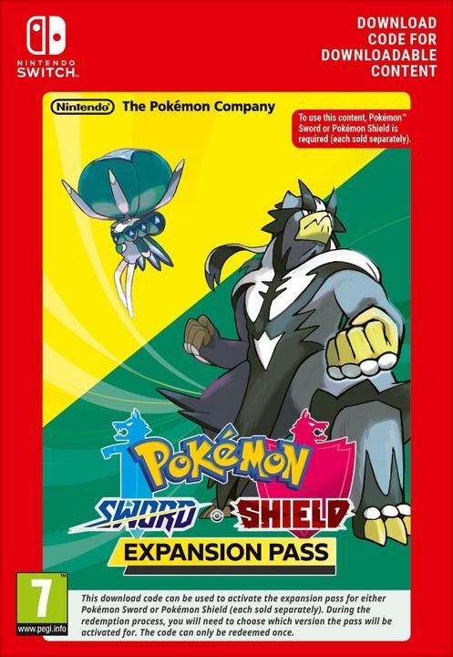 Buy Pokémon Sword Expansion Pass OR Pokémon Shield Expansion Pass