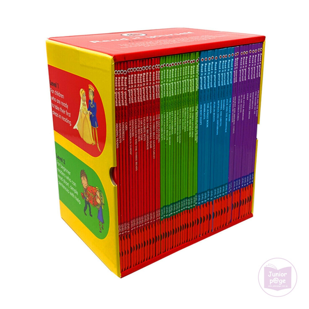 Read it Yourself with Ladybird Collection (50 books) – Junior Page