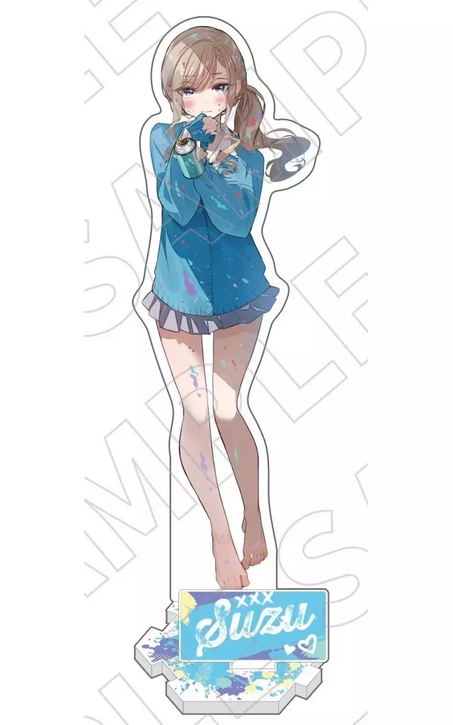 す*き様 非売品 1点物 アニメ ばっどがーる 生原画 涼風涼 グッズ-スタンドポップ】TVアニメ『ばっどがーる』 描き下ろしBIG