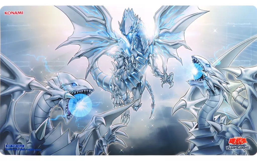 遊戯王 白き龍の威光プレイマット 遊戯王の日 遊戯王の日 白き龍の威光