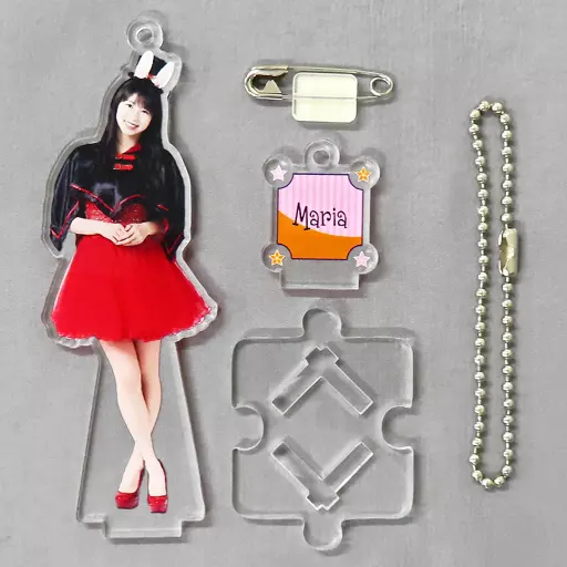 モーニング娘。 牧野真莉愛 キーホルダー付きペンライトストラップ 牧野真莉愛(モーニング娘。'25)『フォトキーホルダー』