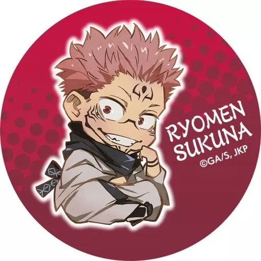 呪術廻戦　両面宿儺　ピンズ　ピンバッジ 2個 呪術廻戦 両面宿儺 缶バッジ - メルカリ