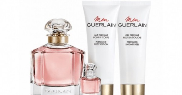 Guerlain Mon EDP 100 Ml + EDP 5 Ml + Body Lotion 75 Ml + Shower