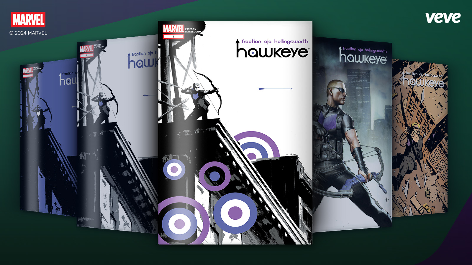 Marvel Digital Comics — Hawkeye (2012) #1 - VeVe Digital Collectibles