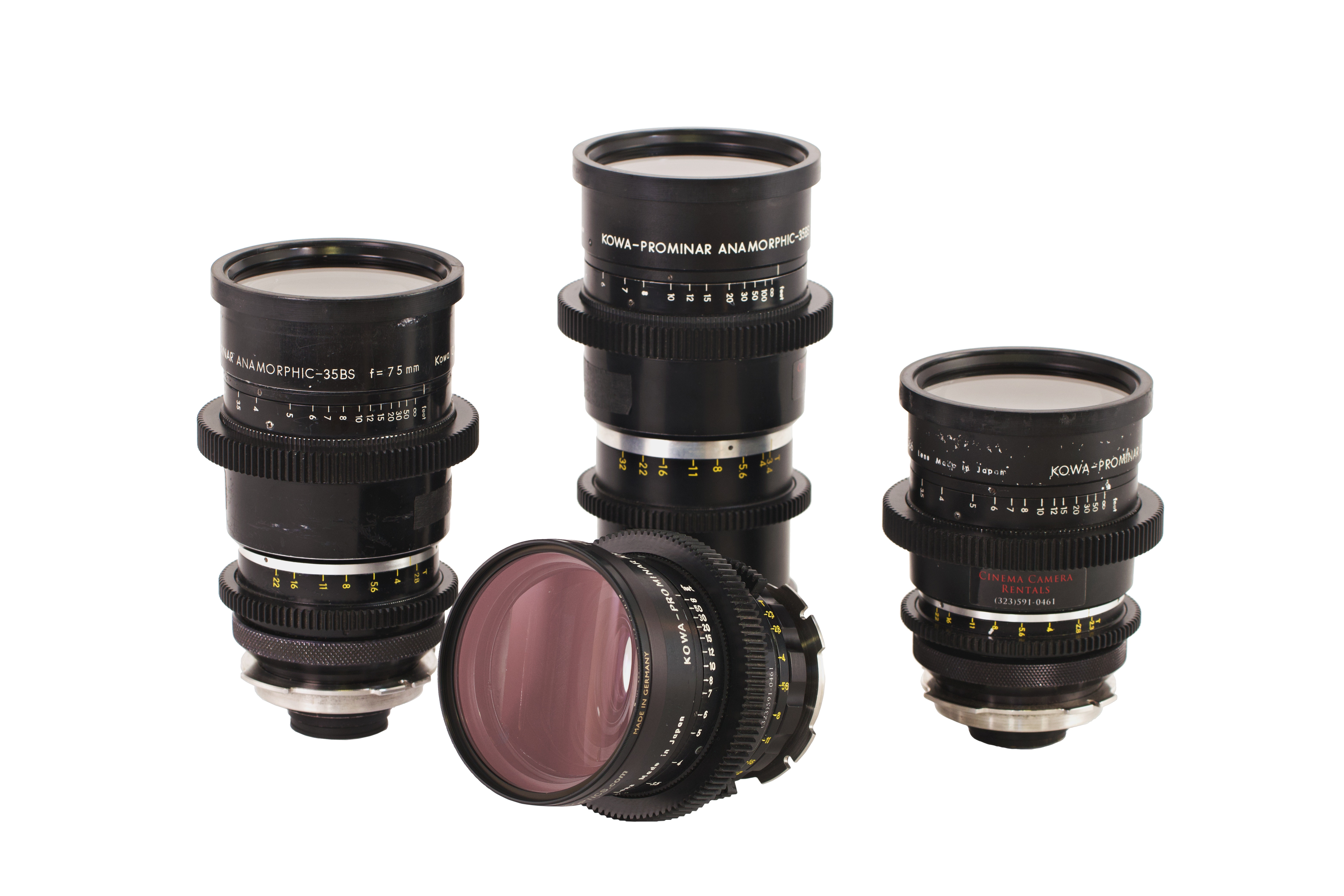 Rent KOWA Prominar Anamorphic Primes Lenses in Los Angeles at