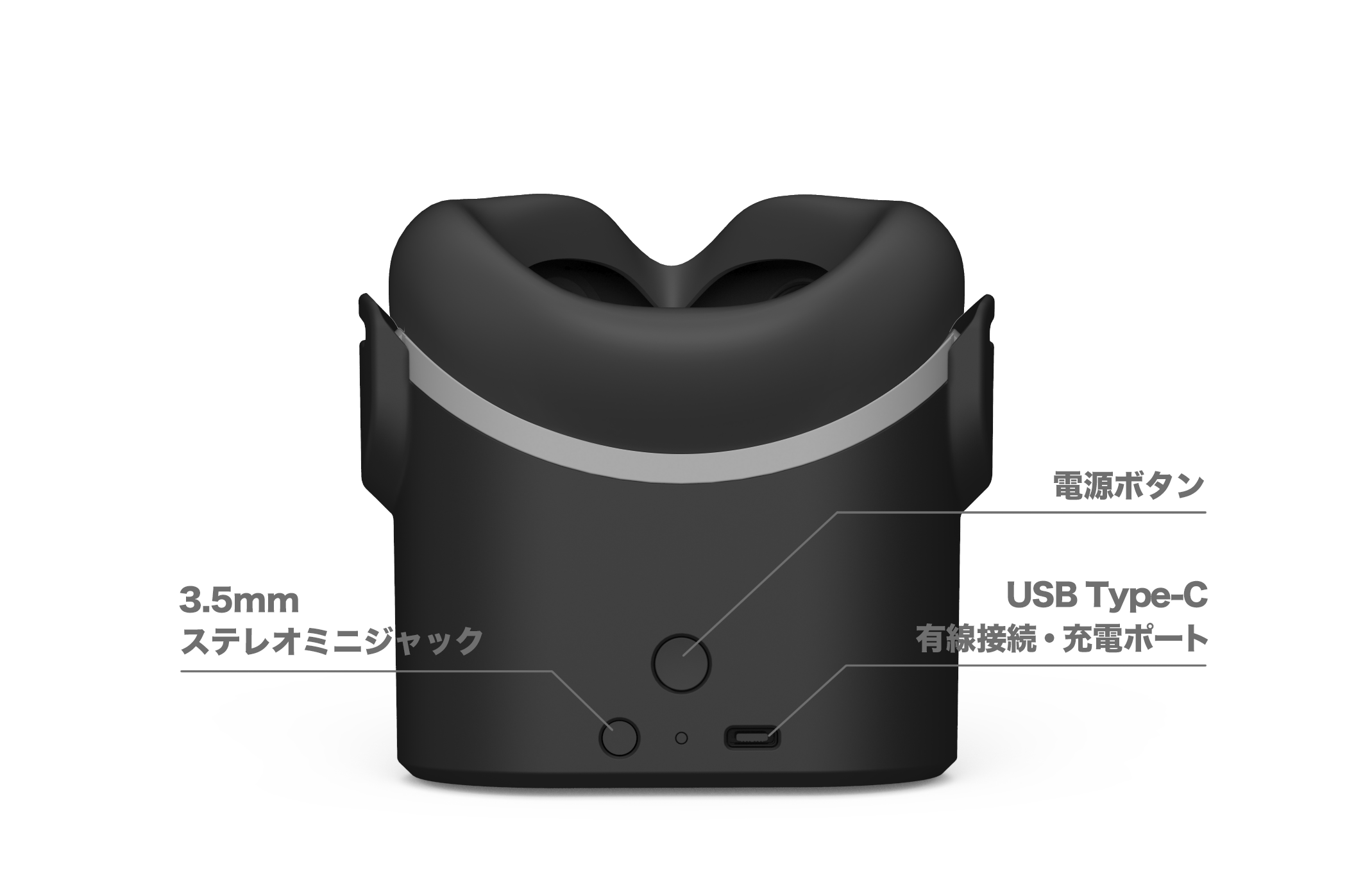 Shiftall メタバース対応ワイヤレス防音マイク mutalk 2 SVP-OD2B