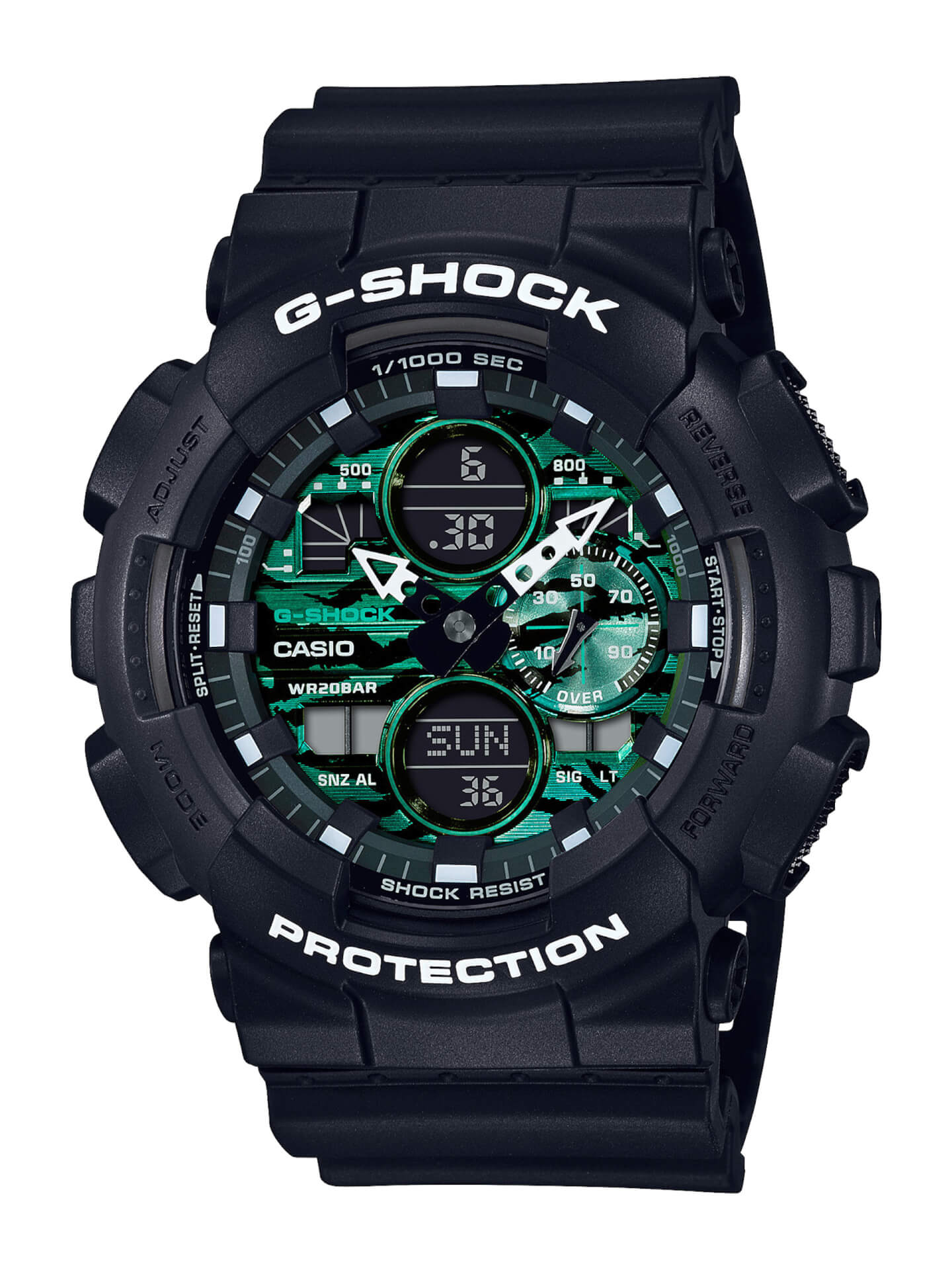 ブラック×グリーンが映えるG-SHOCKの新シリーズ「Black and Green