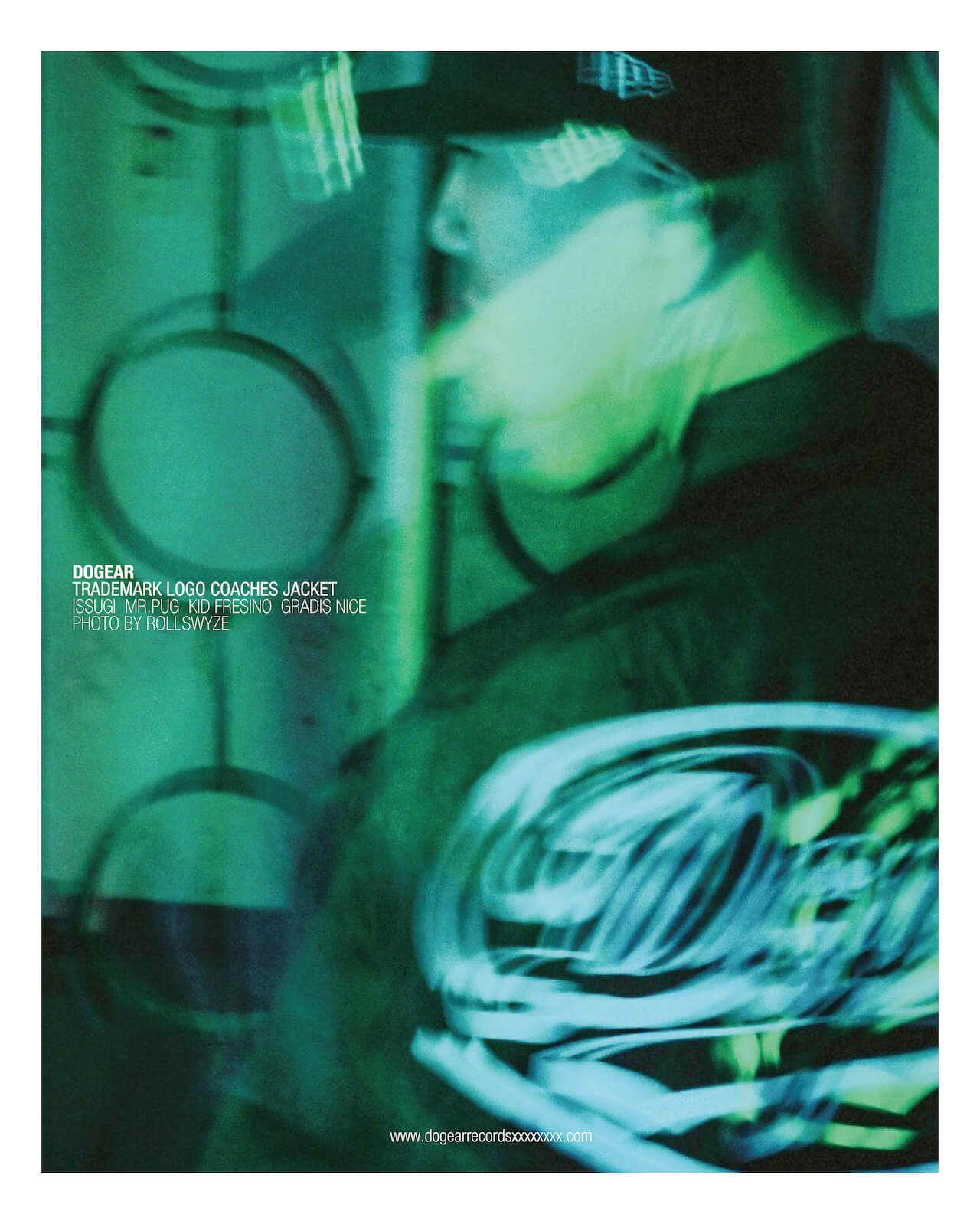 Dogear Records〉からコーチジャケットが発売｜LOOKにはISSUGI、KID