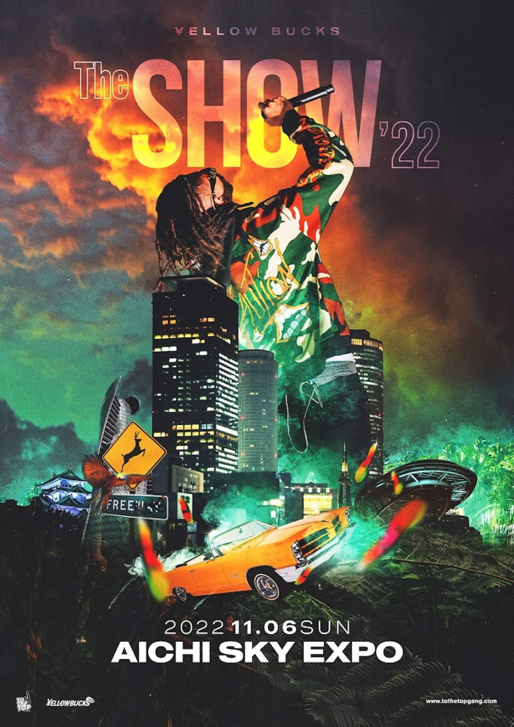 ellow Bucks、キャリア初ワンマンライブをAichi Sky Expo（愛知県国際