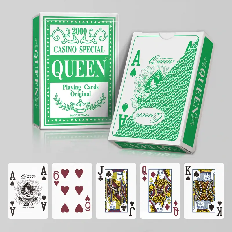ジャンボ テック アート、カジノ トランプ - Queen Playing Card Inc.
