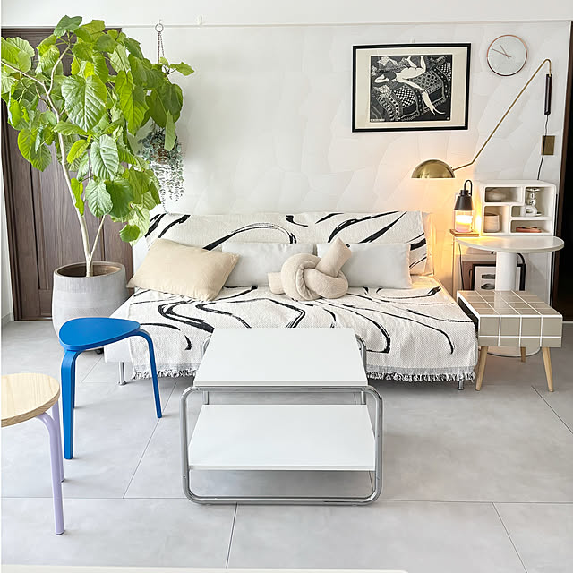 IKEA/イケア/通販]BAGGBODA バッグボーダ サイドテーブル, ホワイト[E