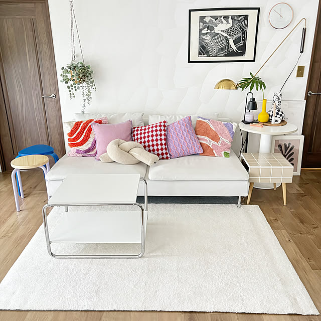 IKEA/イケア/通販]BAGGBODA バッグボーダ サイドテーブル, ホワイト[E