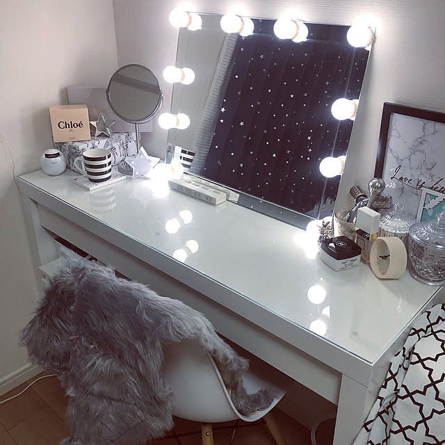 IKEA 女優ミラーdiyのインテリア・手作りの実例 ｜ RoomClip（ルーム