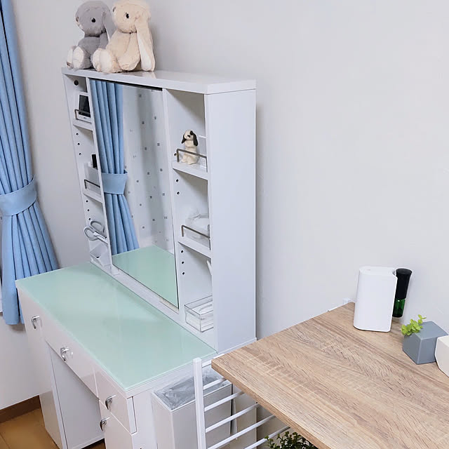 ニトリ 両袖ドレッサー(コナ3 WH/SI) - 通販 | 家具とインテリアの通販