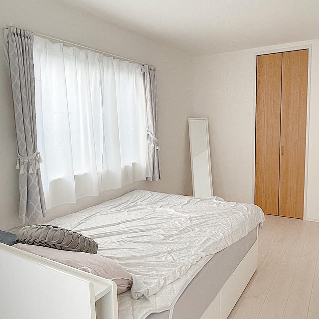 ニトリ ダブルベッドフレーム引出し付(カイト3 WH フカヒキ31) - 通販