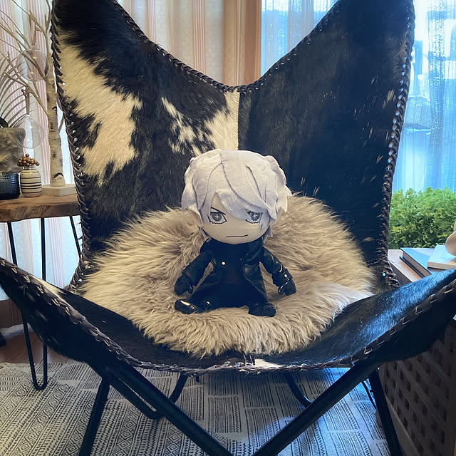 ノーブランド HYDE RUN おすわりぬいぐるみ(スマイル - 通販 | 家具と