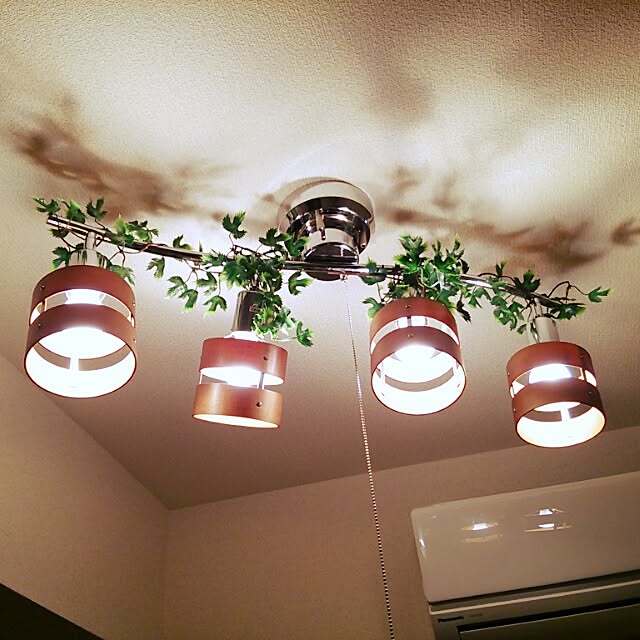 シーリングライト フェイクグリーンのおすすめ商品とおしゃれな実例