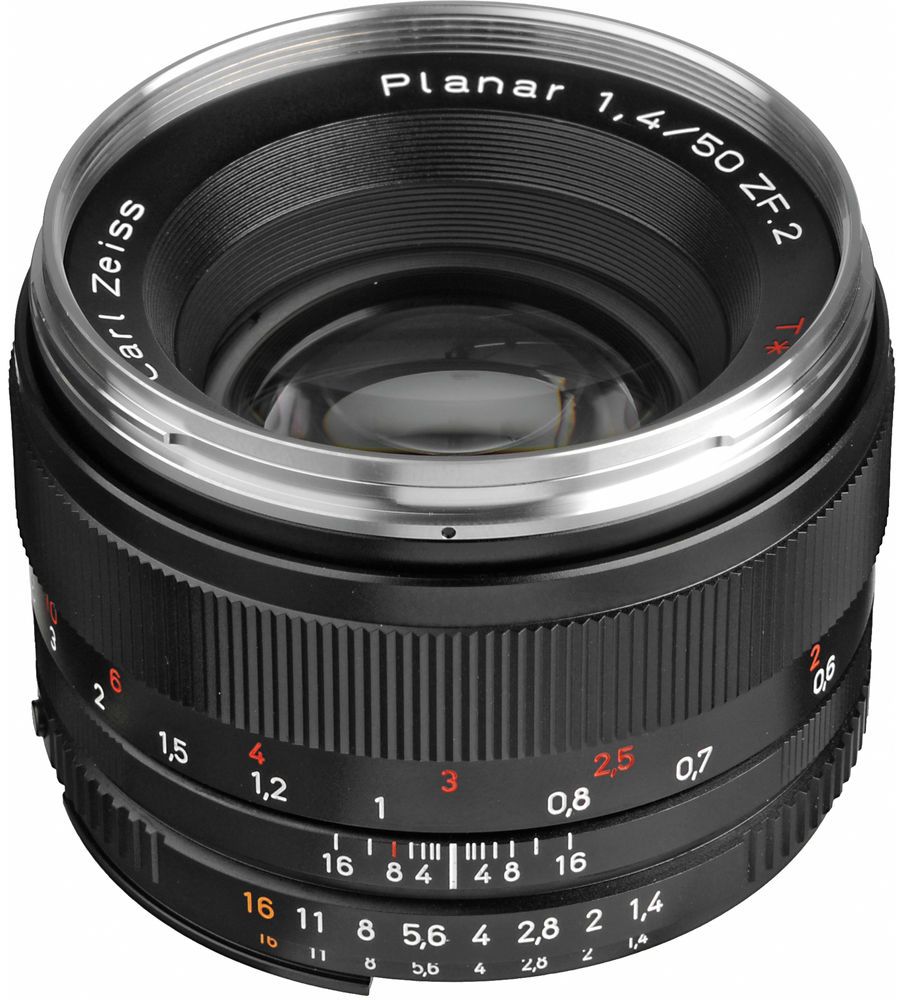 Refurbished Carl Zeiss Planar T* 50mm f/1.4 ZF.2 Lens for Nikon F