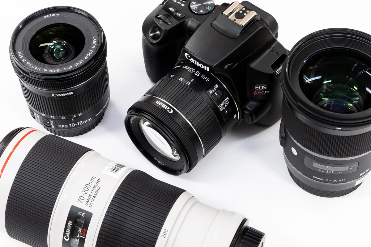 EOS Kissシリーズにおすすめレンズ6選！キットレンズでは物足りない
