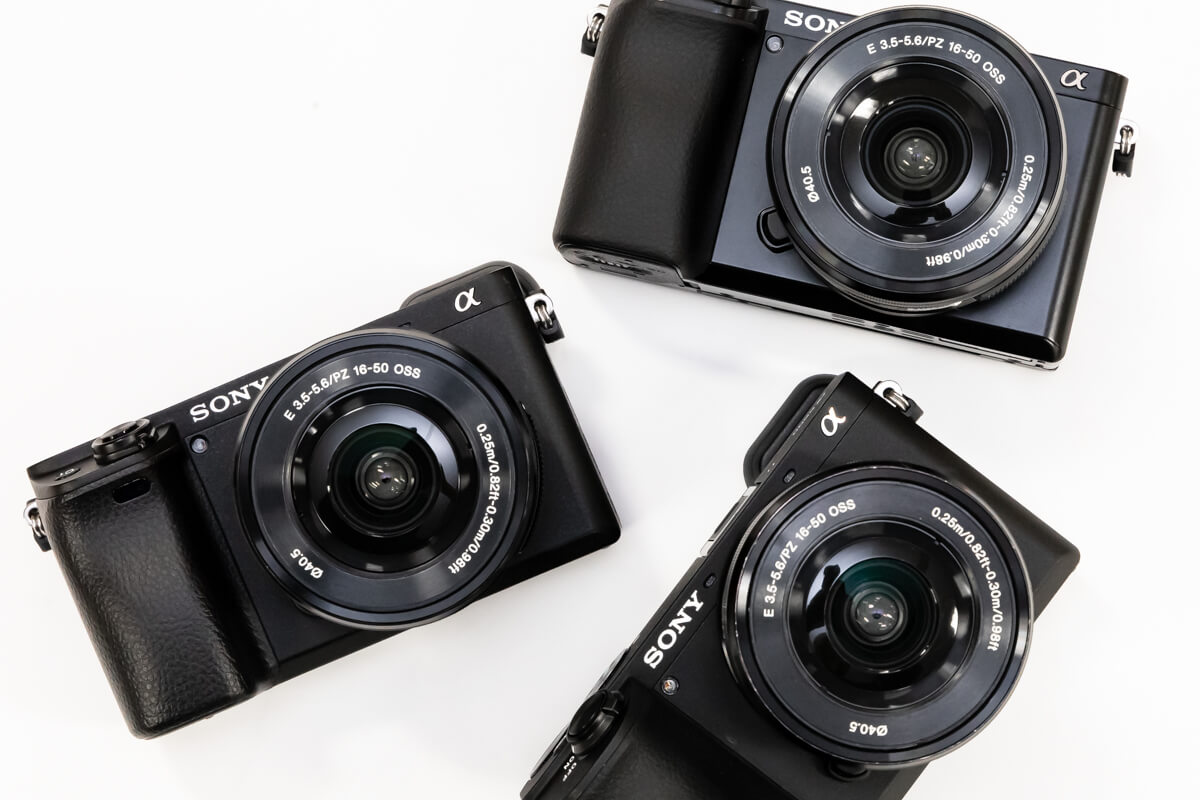 SONY α6600/α6400/α6100徹底比較。ソニーが発売した最新APS-Cモデルの