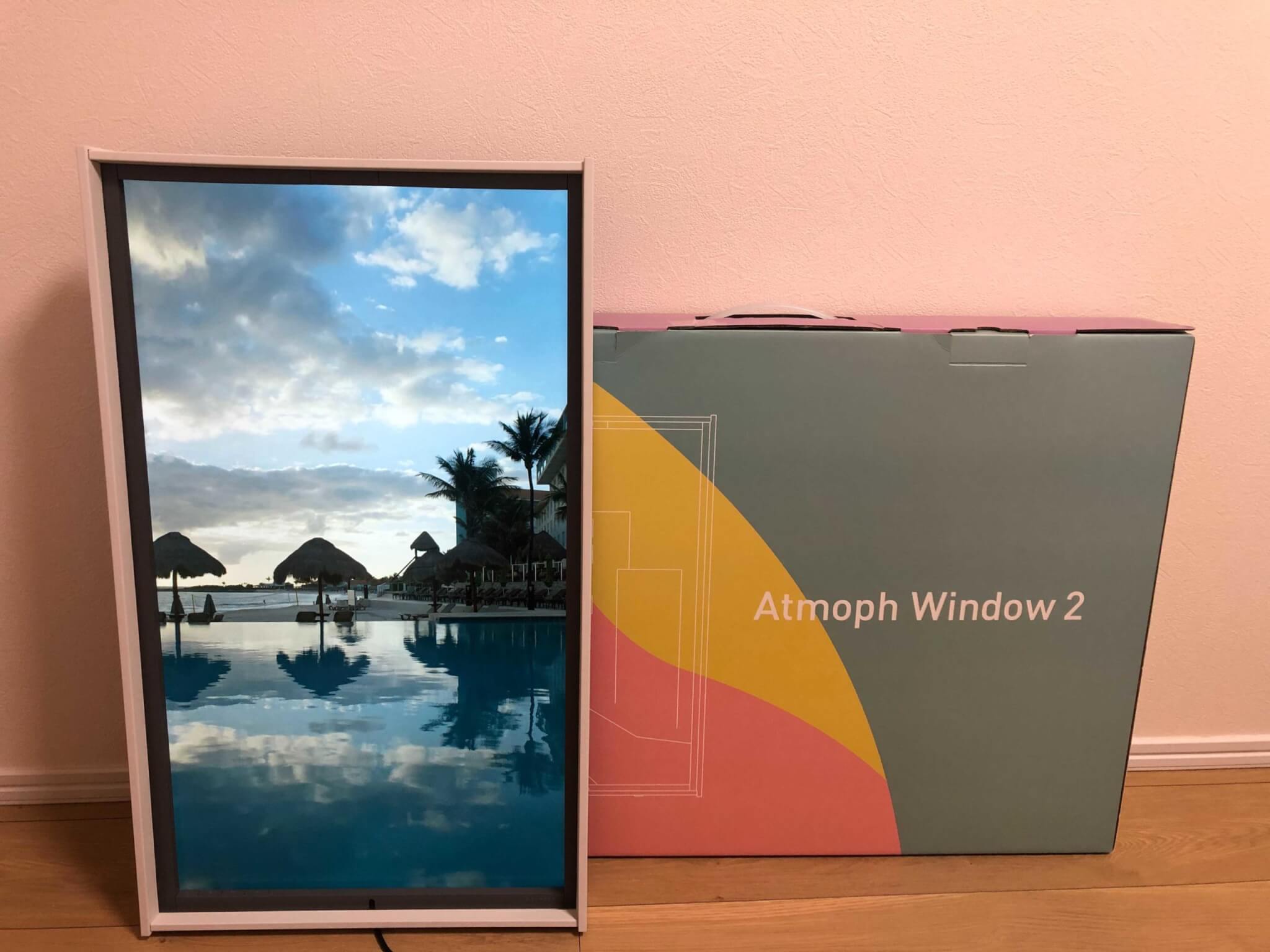 Atmoph Window 2を体験レビュー!窓から見る風景は絶景だった - Rentio