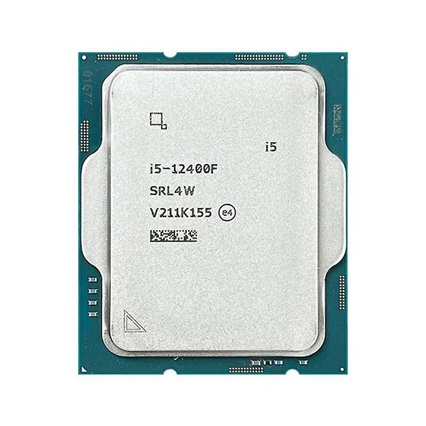 CPU - Intel Core™ i5-12400F 2.5 GHz - 6-Core - 12 Threads , Tray