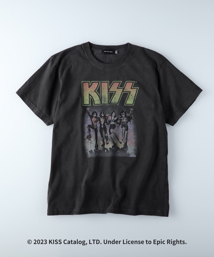 WEB限定】ヴィンテージ加工Tシャツ(ONE SIZE ブラック): トップス