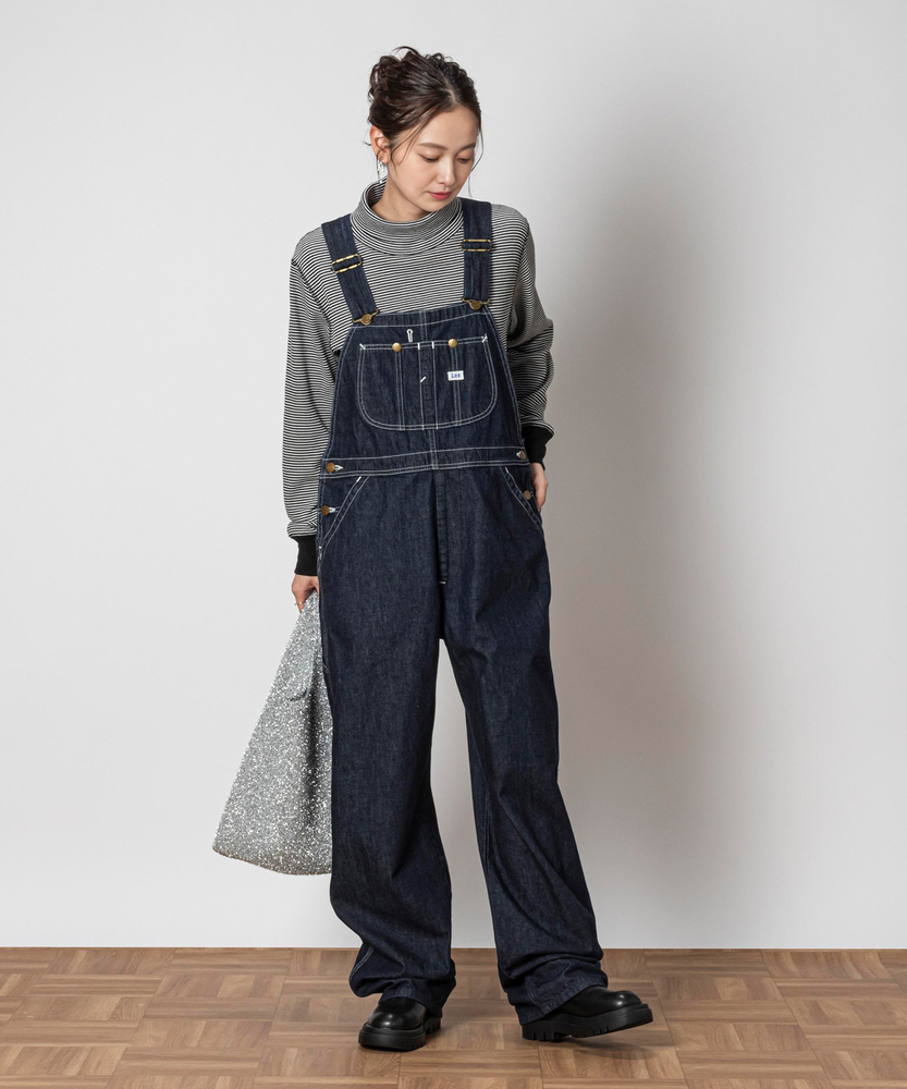 オーバーオール【自宅で試着、返品送料無料】(S ワンウォッシュ