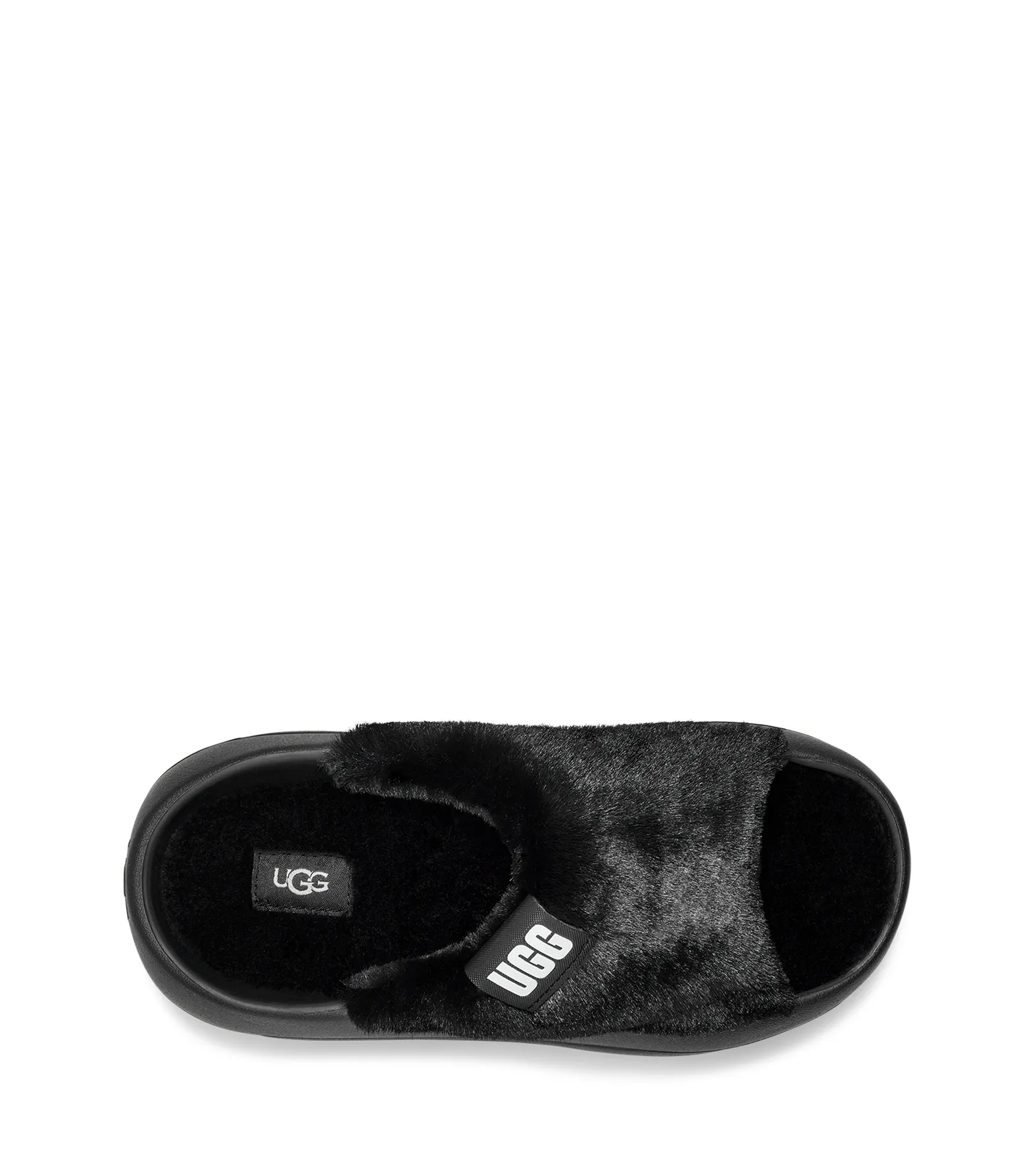 Ugg FoamO UGGplush Slide Black