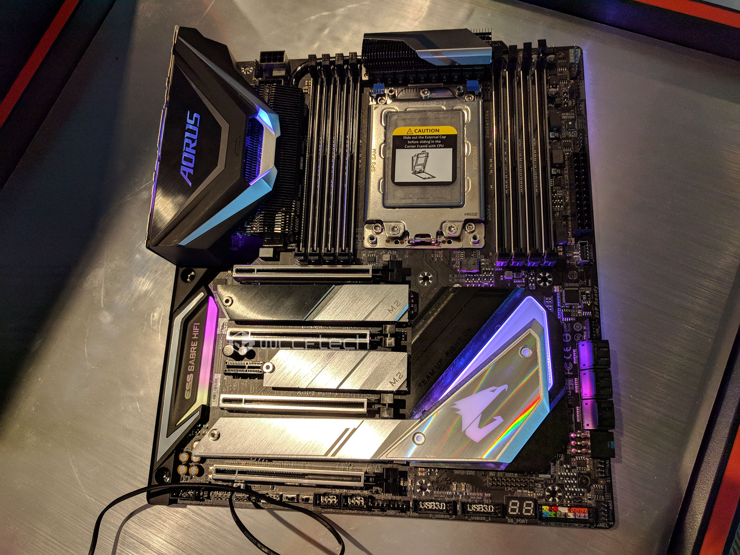 GIGABYTES's X399 AORUS EXTREME Motherboard Unveiled At Computex 2018