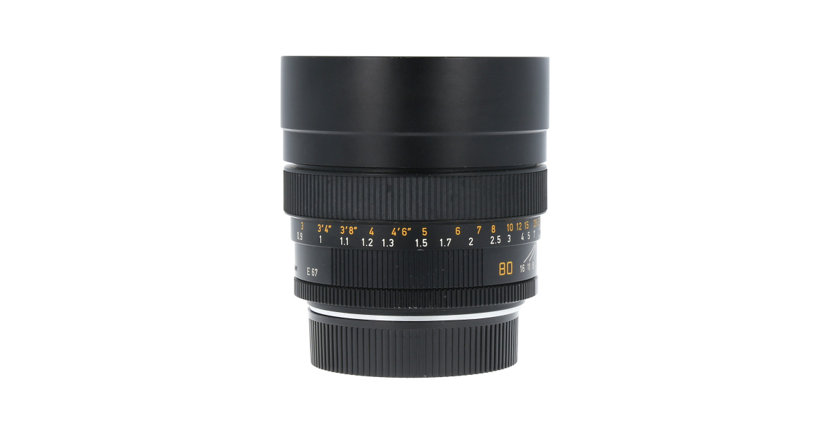 Leica SUMMILUX-R 80mm F1.4, Used