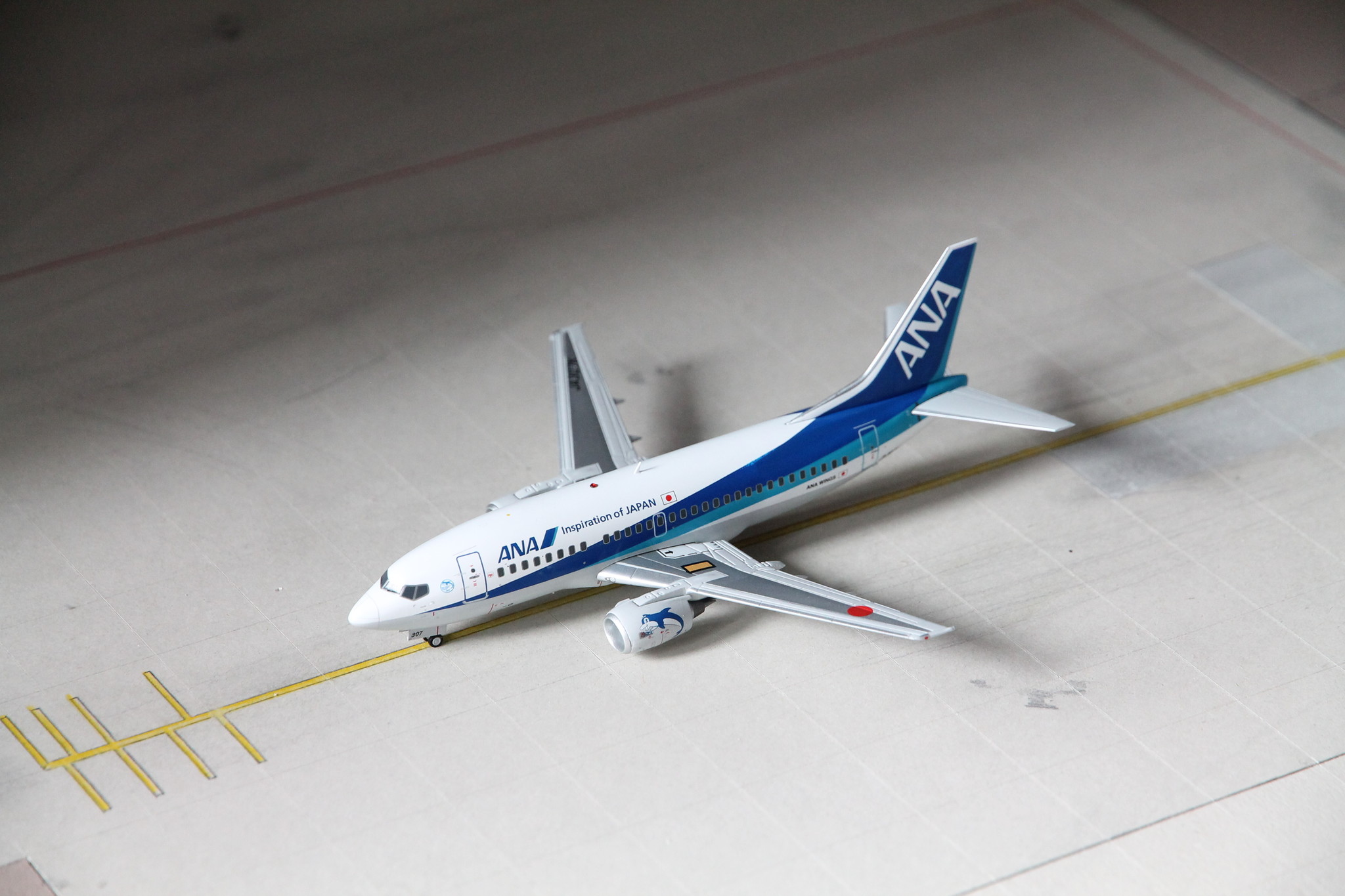 全日空商事NH20176 737-500 JA306K 1/200 NH20176 全日空商事特注品