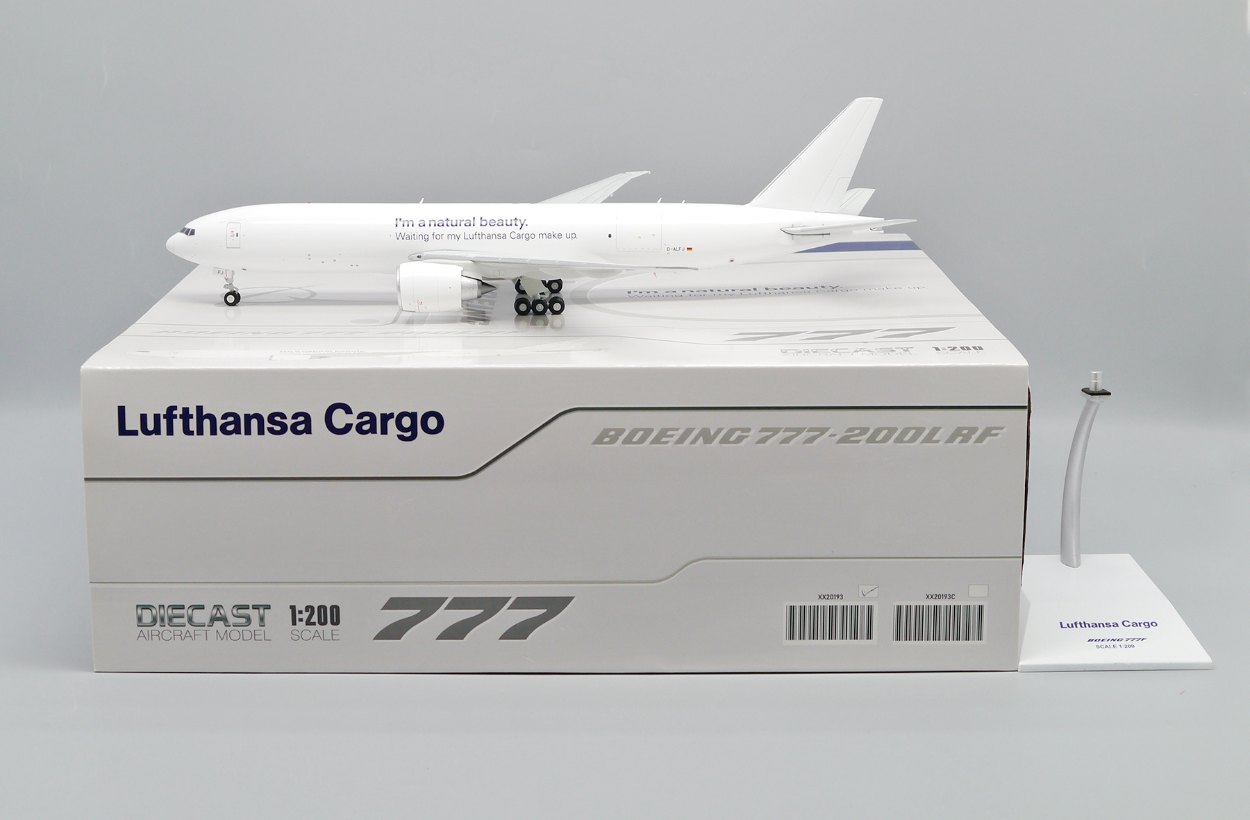 1:200 Lufthansa Cargo Boeing 777-200F D-ALFJ JC Wings XX20193