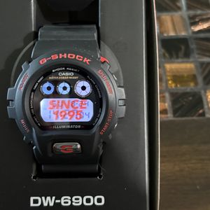1995 Vintage MENS Casio DW6900-1V 1289 G-Shock DW6900 Watch GShock