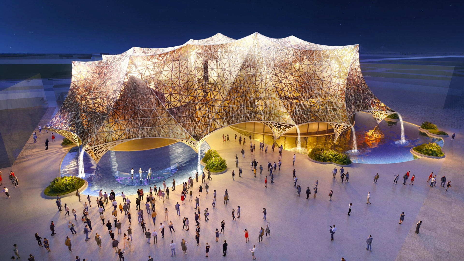 We will be in charge of the creative direction of the local host