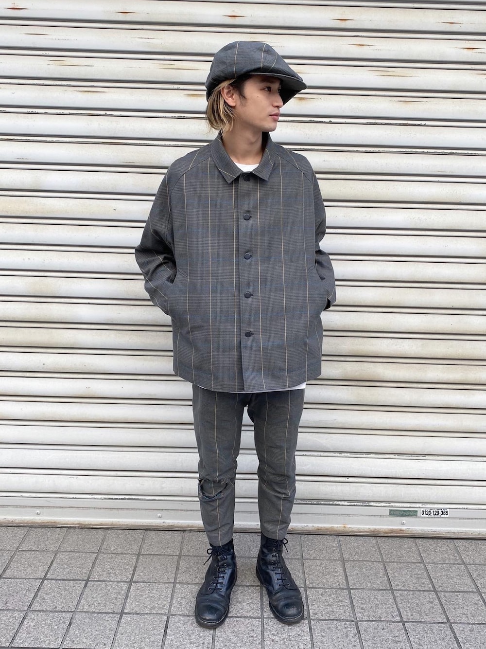 CHRISTOPHER NEMETHのキャスケットを使った人気ファッション