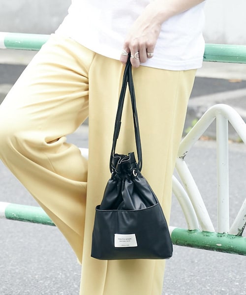 beautiful people（ビューティフルピープル）の「別注2WAY巾着